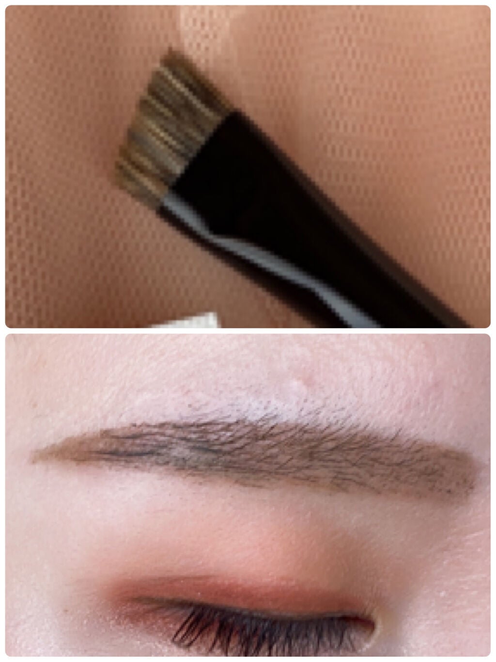 アイブロウ ブラシ/ADDICTION/メイクブラシを使ったクチコミ(2枚目)