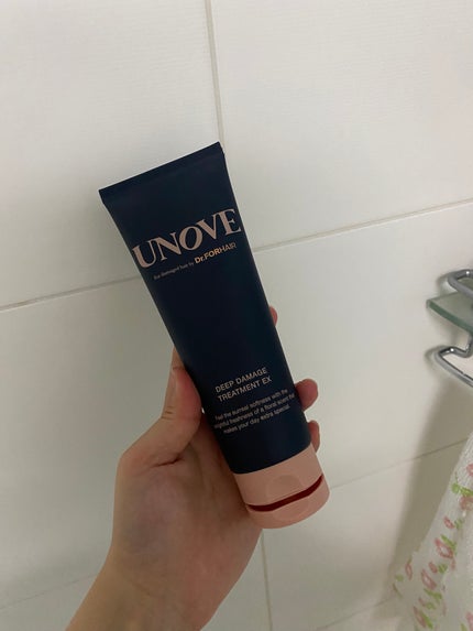 ディープダメージトリートメントEX/UNOVE/洗い流すヘアトリートメントを使ったクチコミ(1枚目)