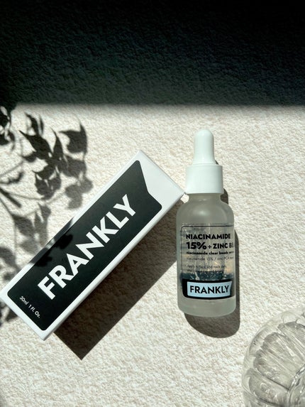 ナイアシンジンクビーズセラム/Frankly/美容液を使ったクチコミ(1枚目)