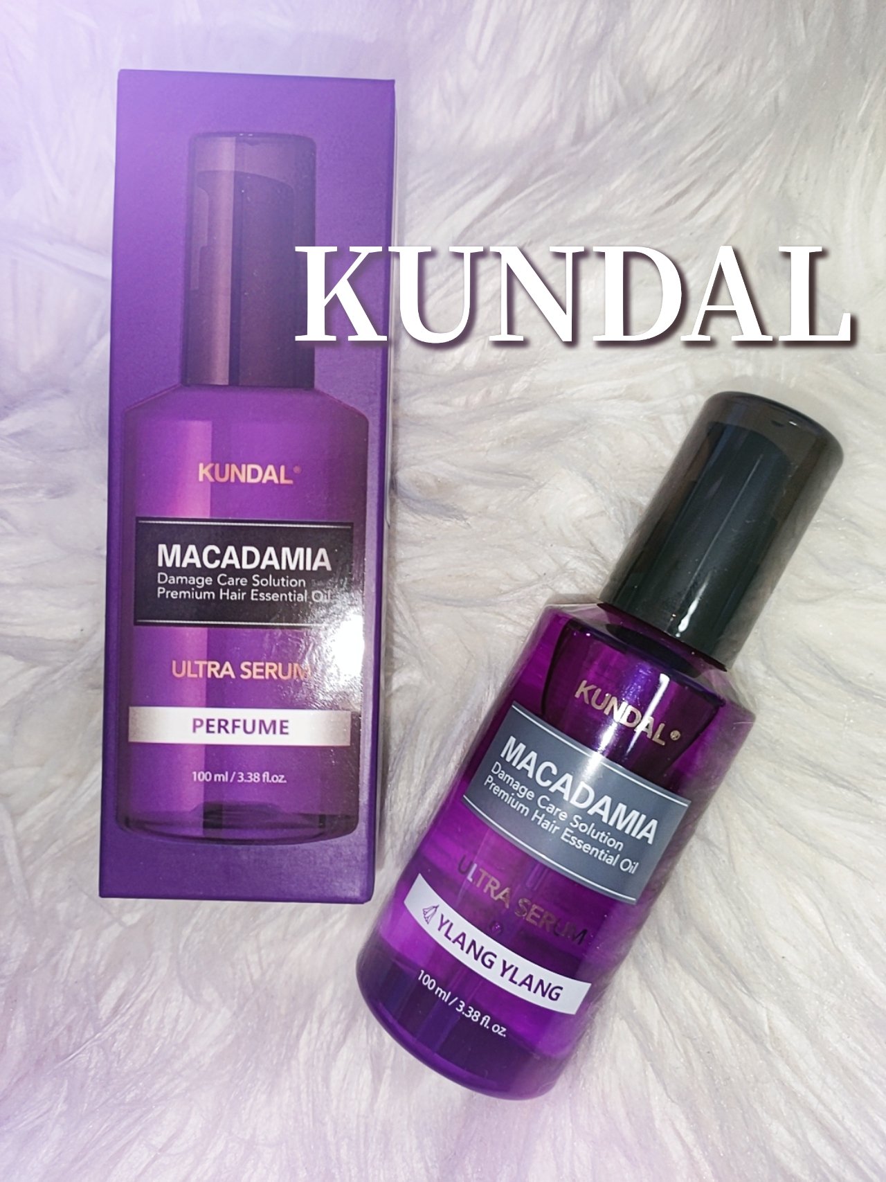 クンダル マカダミア ウルトラヘアセラム /KUNDAL/ヘアオイルを使ったクチコミ（1枚目）