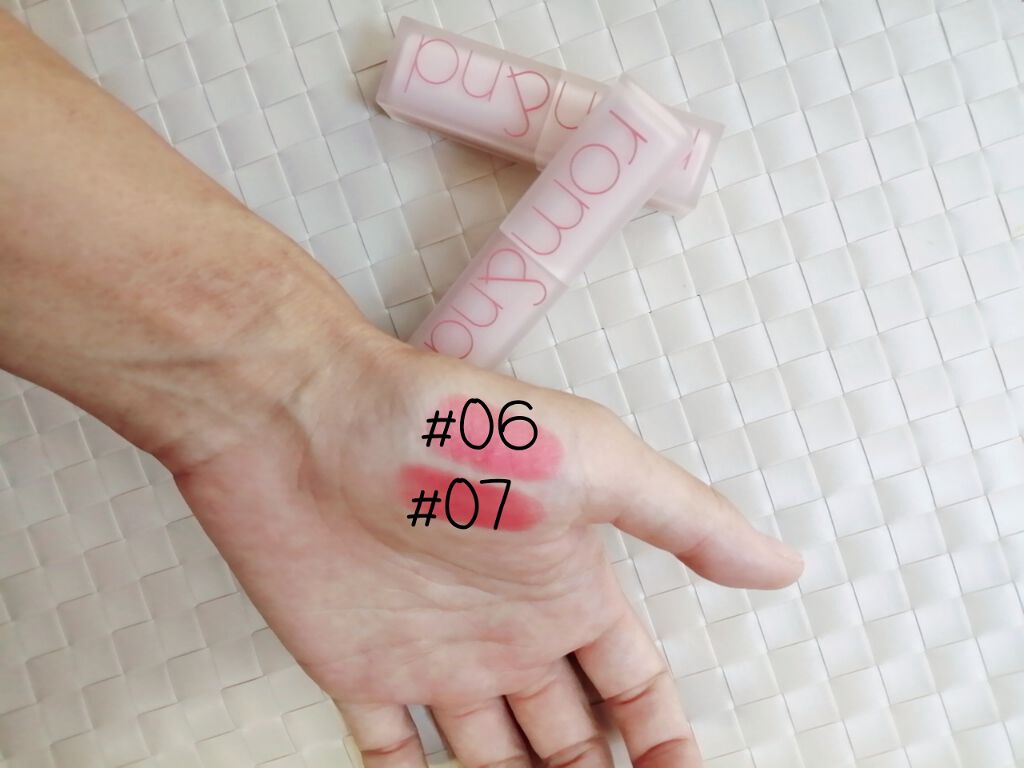 ゼロマットリップスティック/rom&nd/口紅を使ったクチコミ（3枚目）