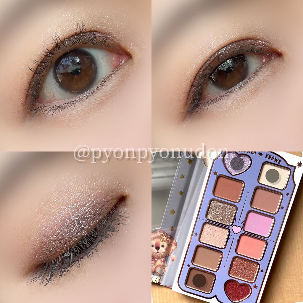 サーカスシリーズ12色アイシャドウパレット  02 Incredible Kingdom/FlowerKnows/アイシャドウパレットを使ったクチコミ（3枚目）