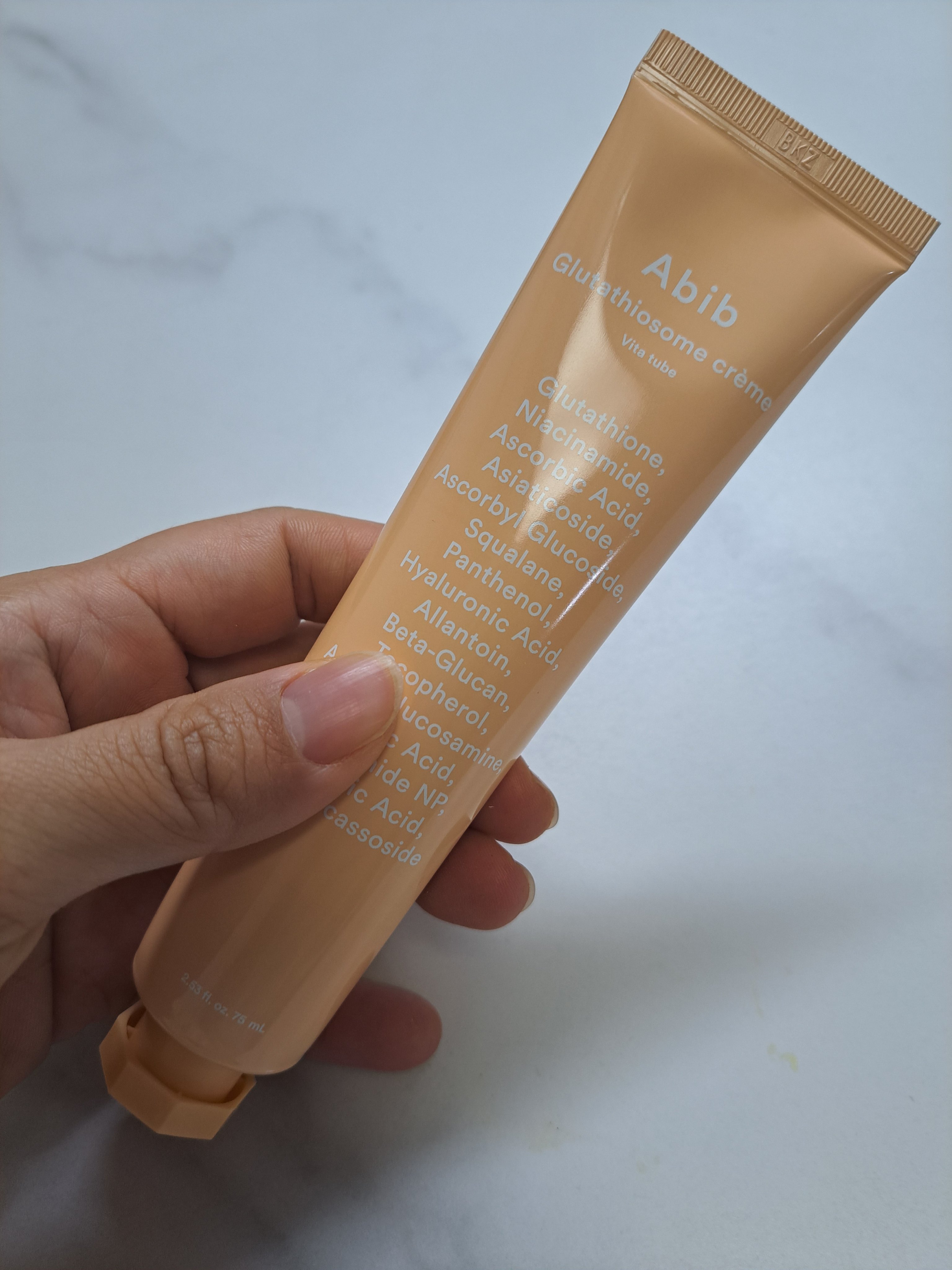アビブ　グルタチオンソームクリームビタチューブ/Abib /フェイスクリームを使ったクチコミ（1枚目）