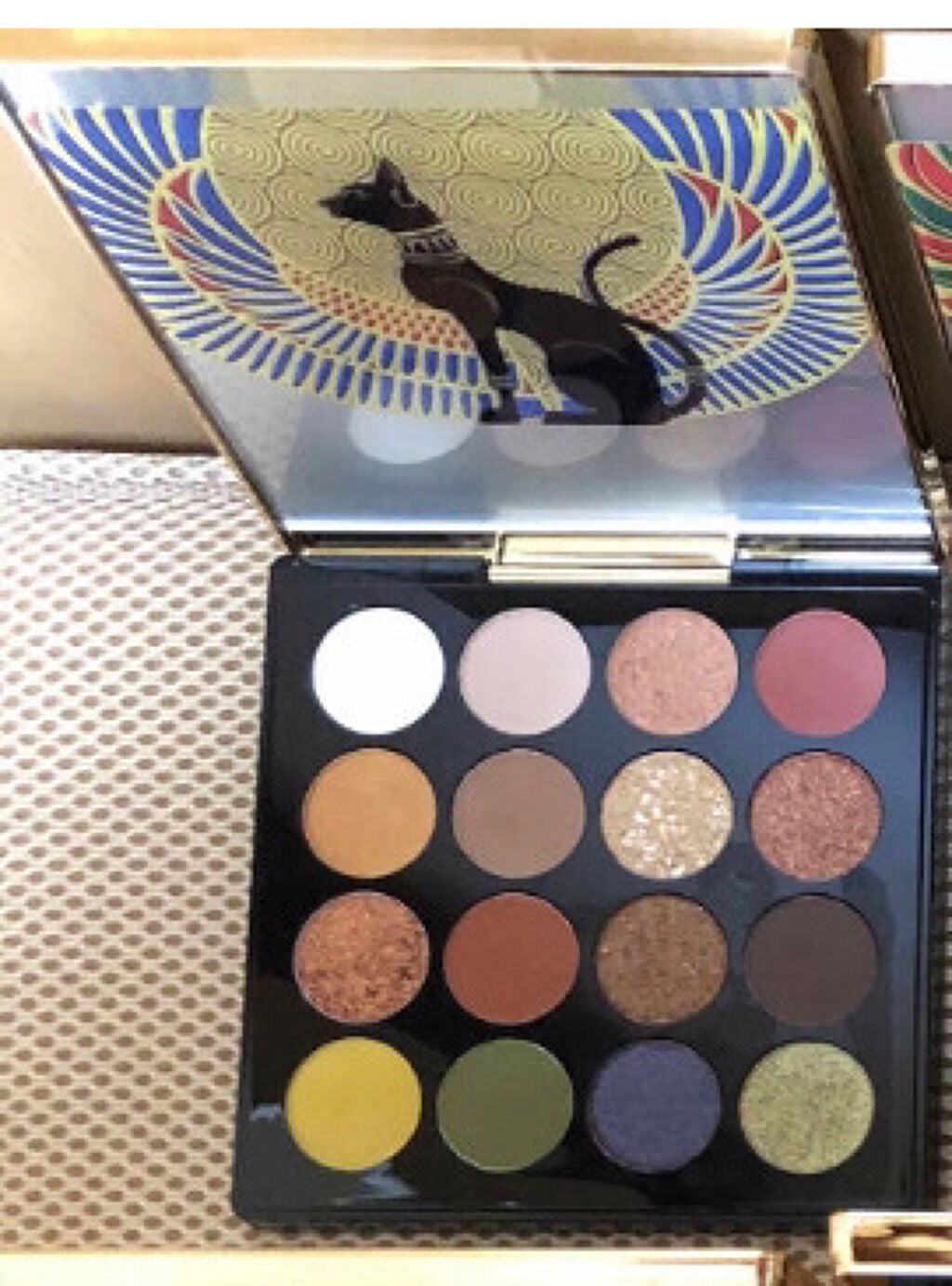 大英博物館 エジプトシリーズ アイシャドウパレット/ZEESEA/アイシャドウパレットを使ったクチコミ(1枚目)