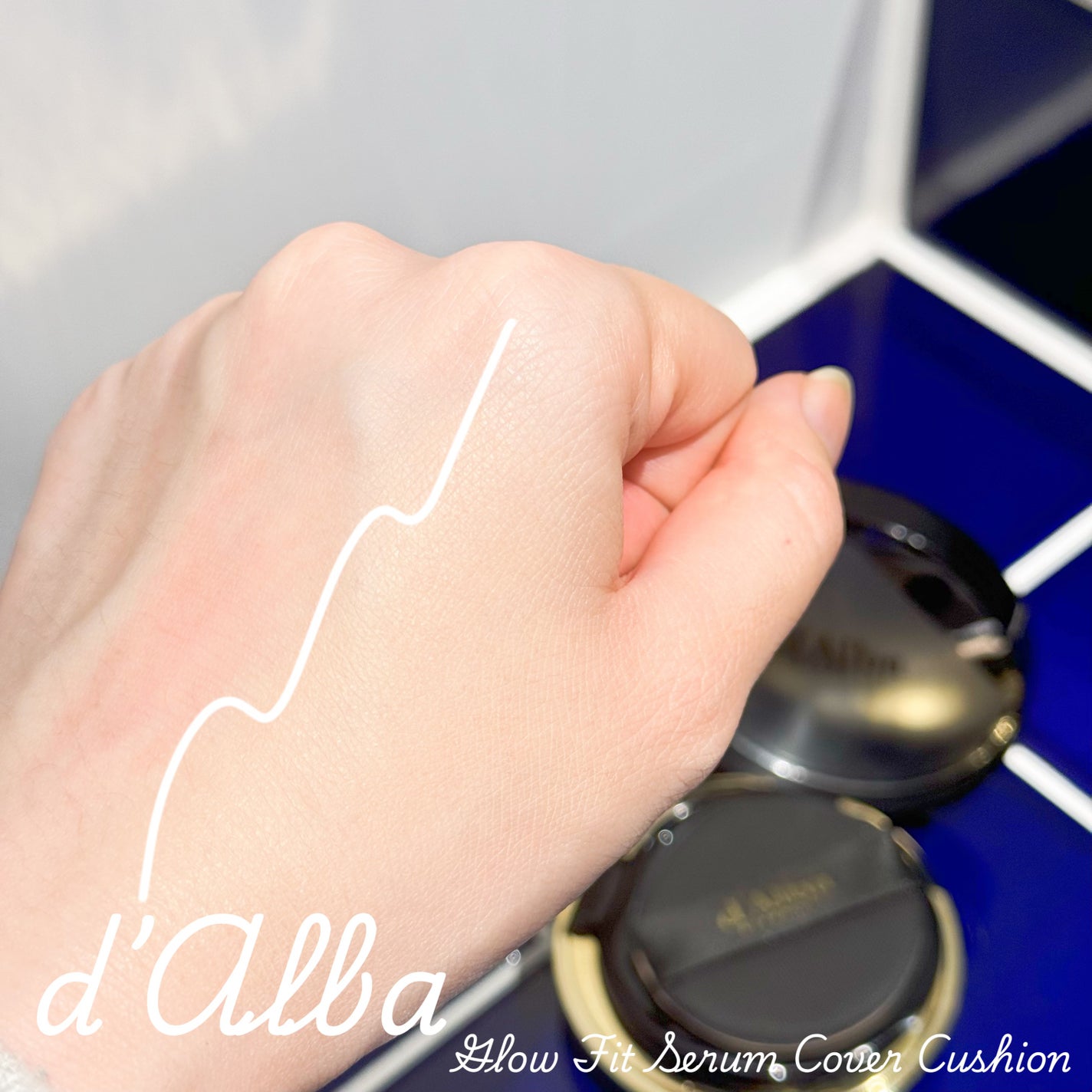 グロウフィットセラムカバークッション/ダルバ/クッションファンデーションを使ったクチコミ(5枚目)