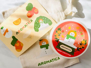 オレンジクレンジングシャーベット/AROMATICA/クレンジングバームを使ったクチコミ（1枚目）