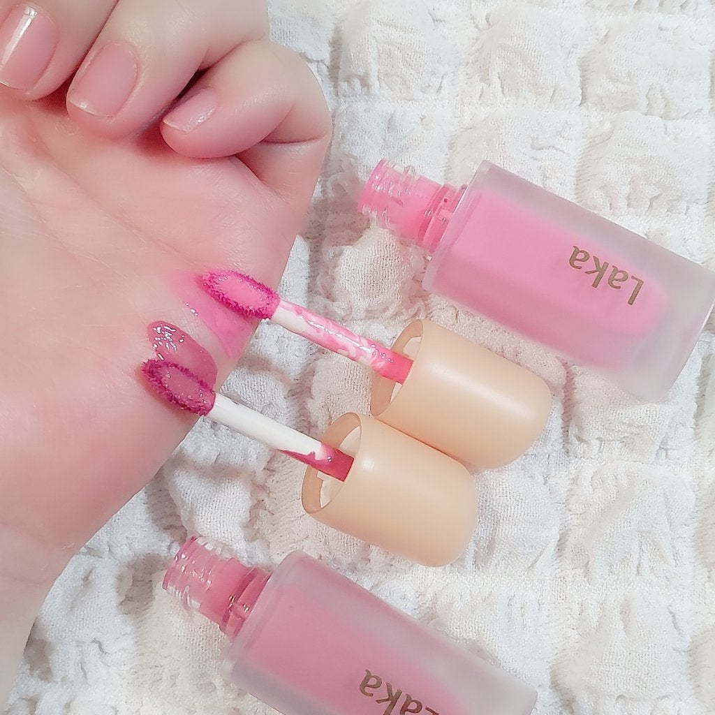 フルーティーグラムティント/Laka/リップティントを使ったクチコミ(4枚目)