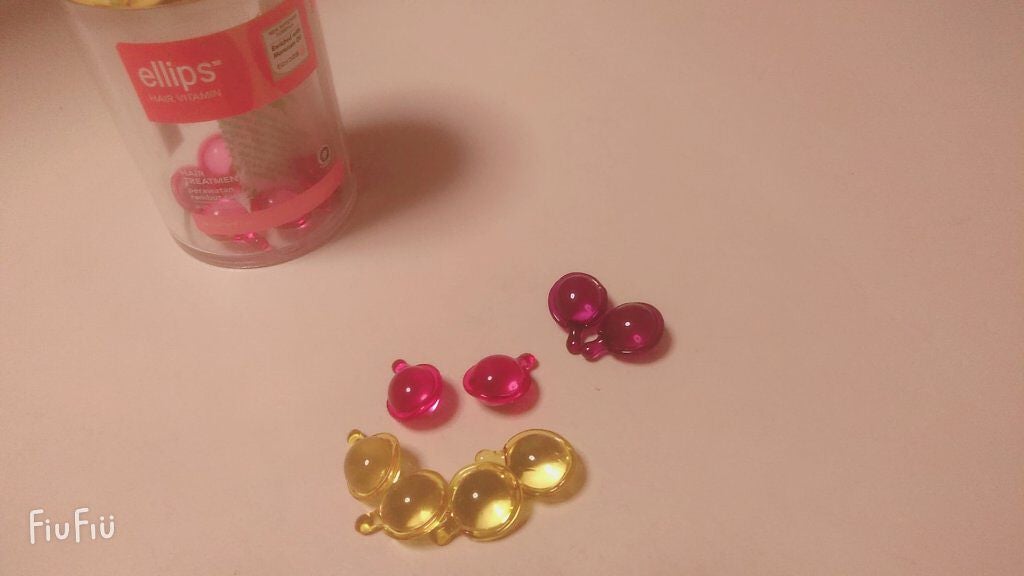 ヘアーオイル【トリートメント】/ellips/ヘアオイルを使ったクチコミ(1枚目)