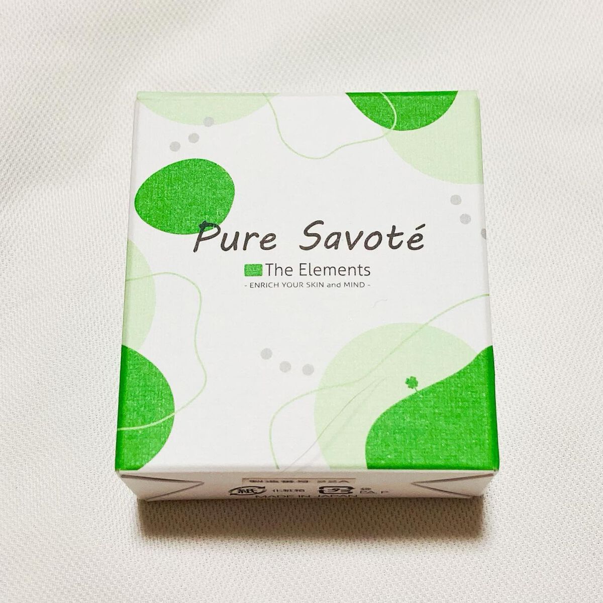 ピュア・サボーテ/The Elements/洗顔石鹸を使ったクチコミ（2枚目）