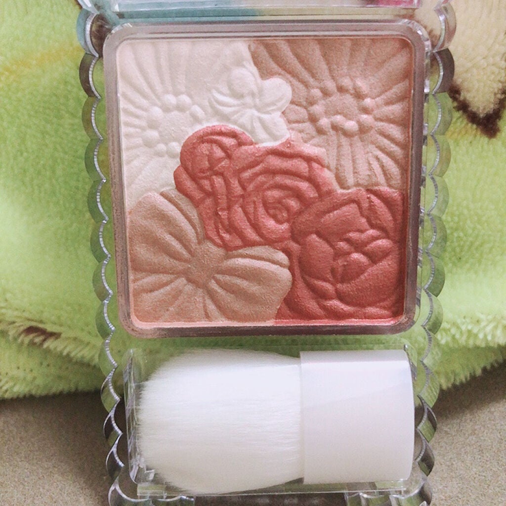 グロウフルールチークス/キャンメイク/パウダーチークを使ったクチコミ(3枚目)