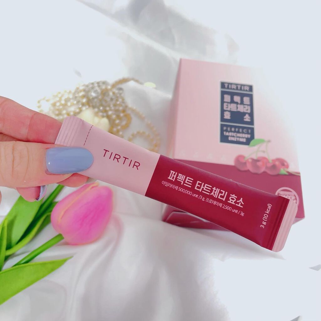 PERFECT TARTCHERRY ENZYME/TIRTIR(ティルティル)/ボディサプリメントを使ったクチコミ(3枚目)