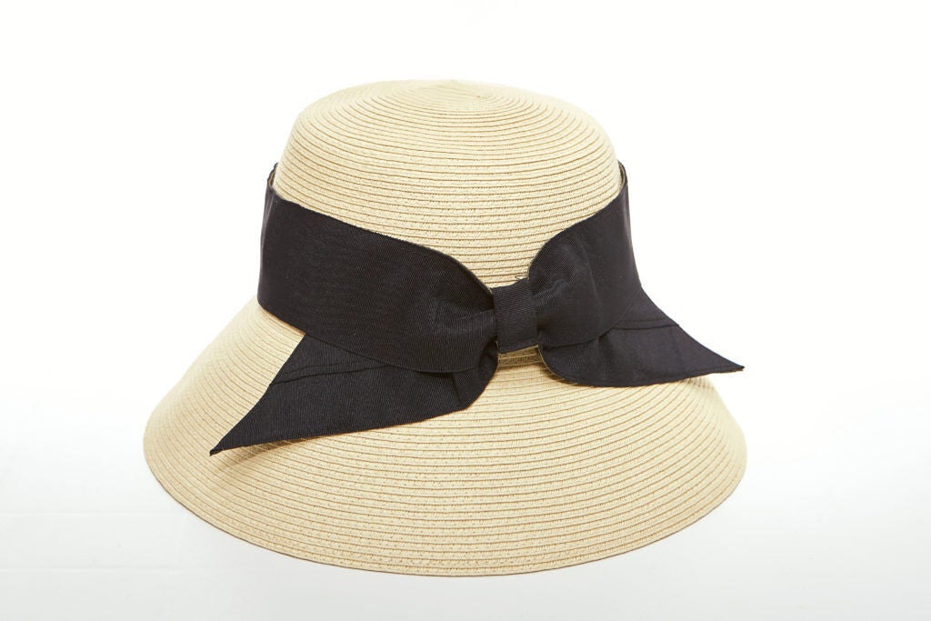 プレシャスUV リボンペーパーブレードハット ナチュラル