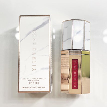 パラダイスドリーム ベルベット リップムース/DEAR DAHLIA/口紅を使ったクチコミ(2枚目)