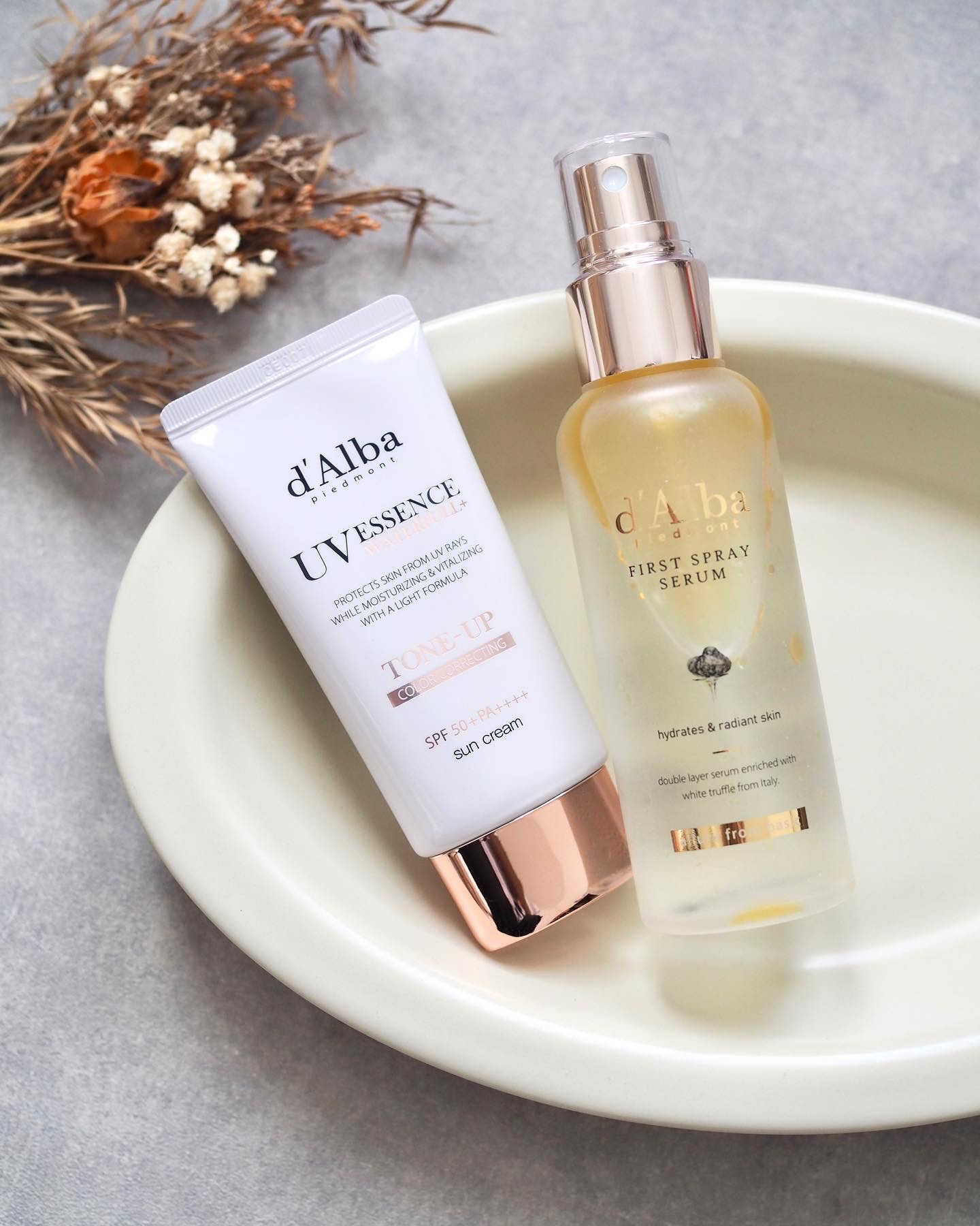 ダルバ ホワイトトリュフファーストスプレーセラム/ダルバ/ミスト状化粧水を使ったクチコミ（1枚目）