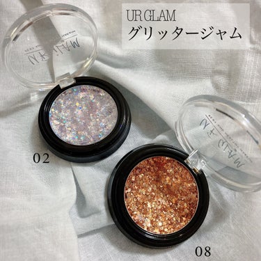 URGLAM　GLITTER GEM/U R GLAM/ジェル・クリームチークを使ったクチコミ（2枚目）