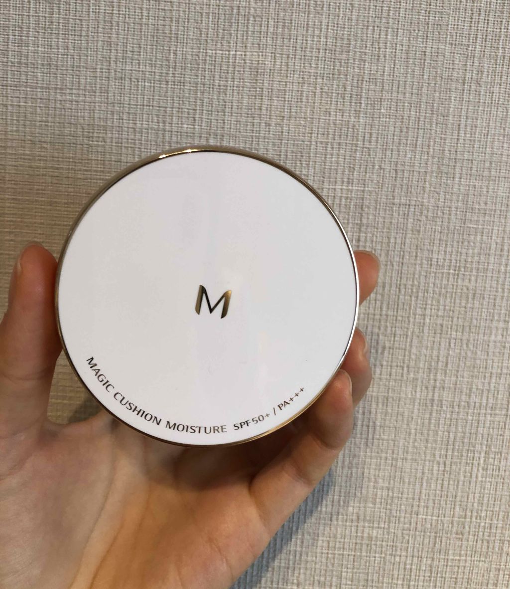 M クッション ファンデーション(モイスチャー)/MISSHA/クッションファンデーションを使ったクチコミ(1枚目)