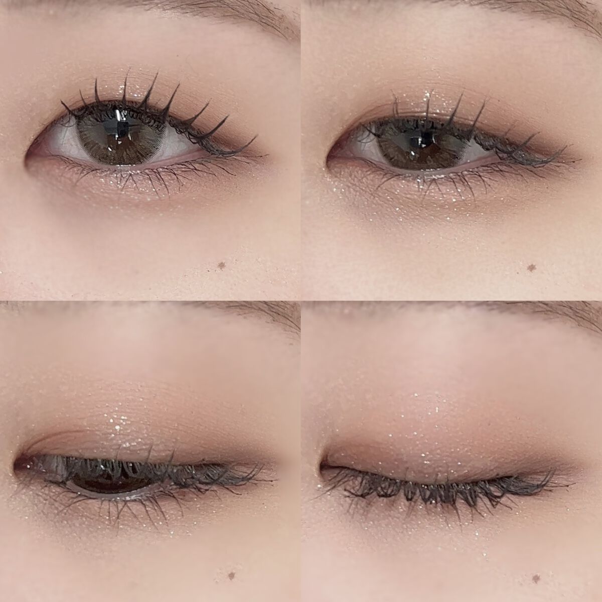 4色アイシャドウパレット/aZTK/アイシャドウパレットを使ったクチコミ（3枚目）