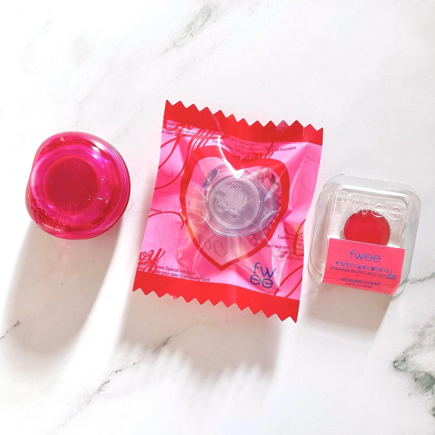 フィー リップアンドチーク グローイジェリーポット/fwee/リップグロスを使ったクチコミ(1枚目)
