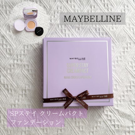 SPステイ クリームパクト ファンデーション/MAYBELLINE NEW YORK/クリーム・エマルジョンファンデーションを使ったクチコミ(1枚目)