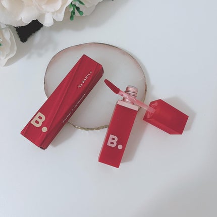 シアーベルベットベールティント /BANILA CO/リップティントを使ったクチコミ(3枚目)