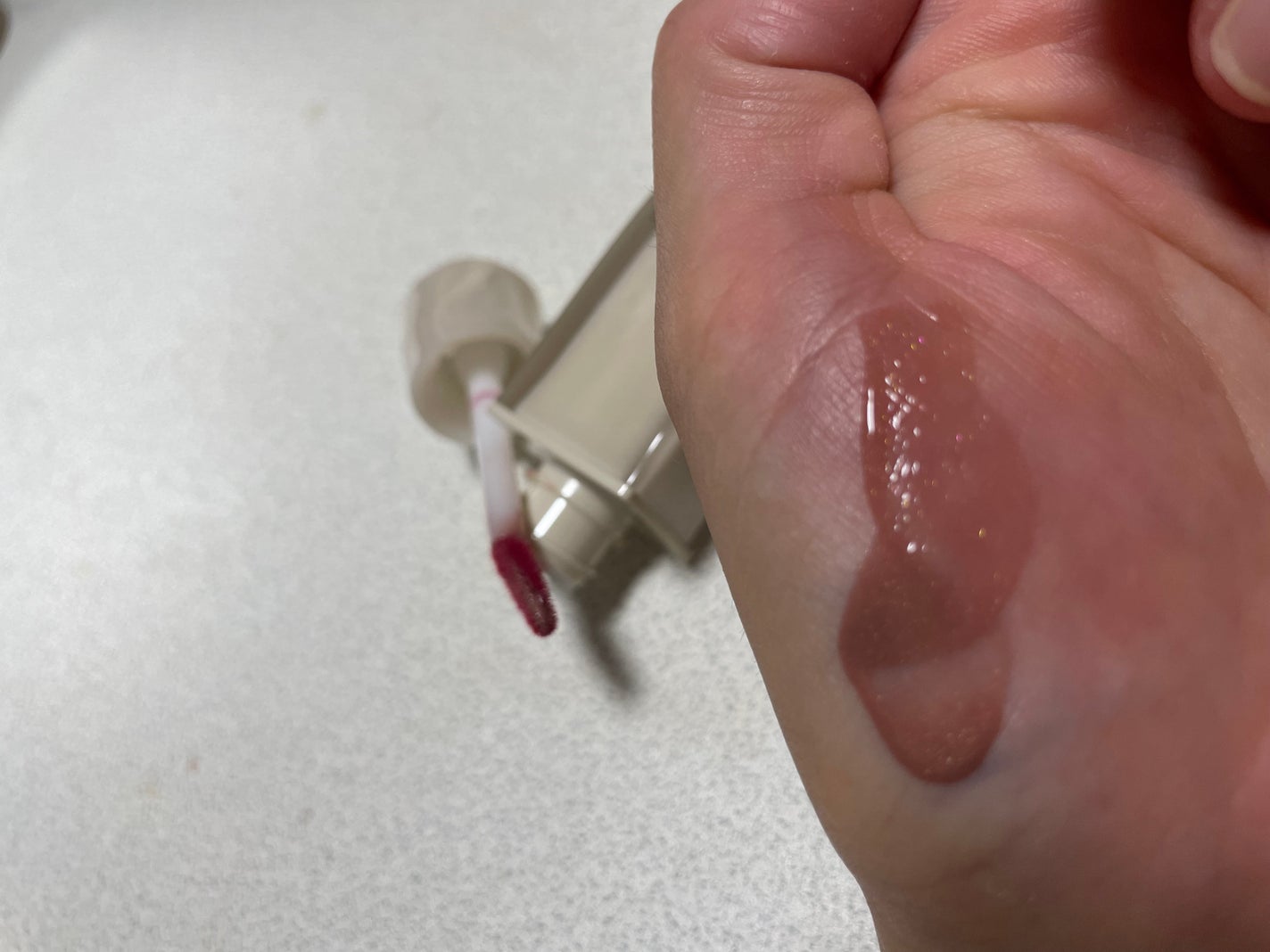 ウォータリーフィルムティント/Joocyee/リップグロスを使ったクチコミ(3枚目)