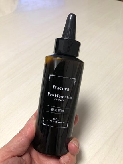 プロヘマチン原液/fracora/洗い流すヘアトリートメントを使ったクチコミ(1枚目)