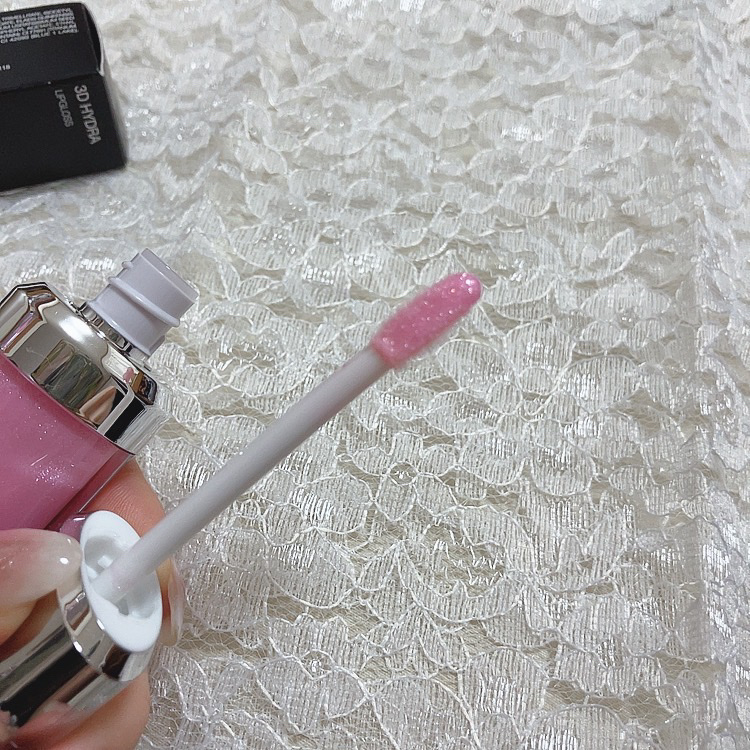 3D hydra lipgloss/KIKO/リップグロスを使ったクチコミ（3枚目）