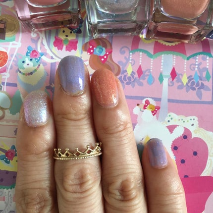 カラフルネイルズ/キャンメイク/マニキュアを使ったクチコミ(7枚目)