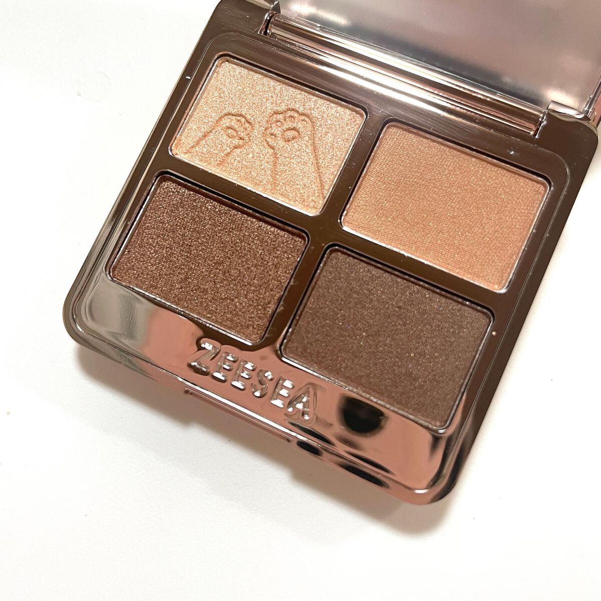 アニマルアイシャドウ(4シェード)/ZEESEA/アイシャドウパレットを使ったクチコミ(6枚目)