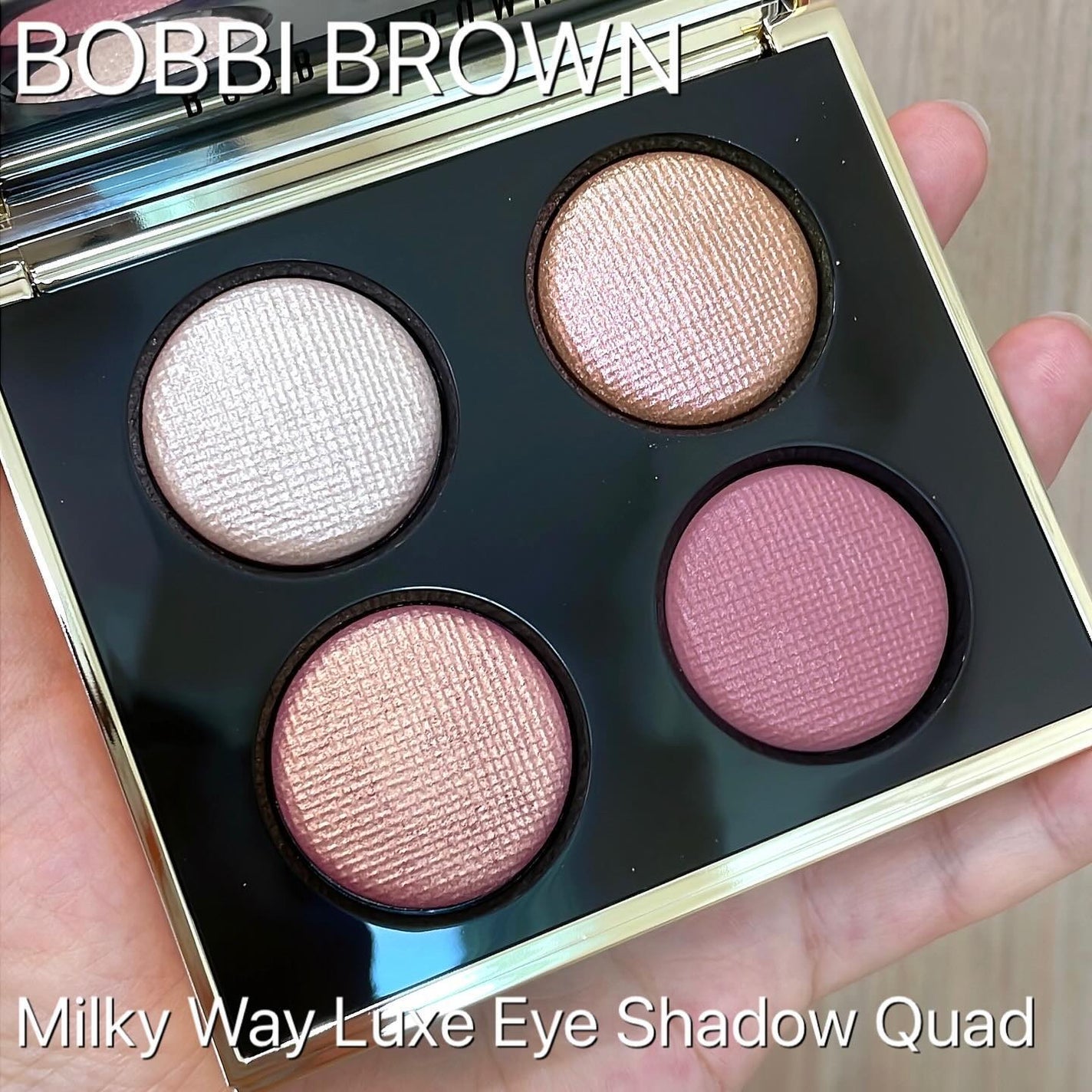 リュクス アイシャドウ クォード グロウ ウィズ ラブ コレクション/BOBBI BROWN/アイシャドウパレットを使ったクチコミ(1枚目)