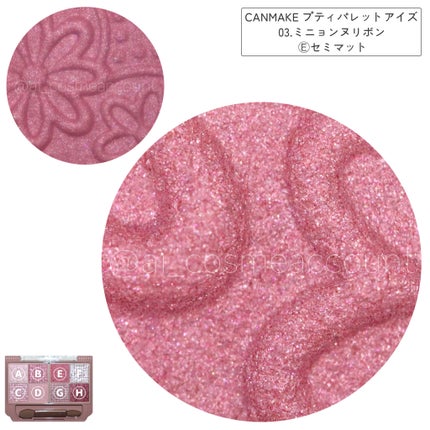 プティパレットアイズ/キャンメイク/パウダーアイシャドウを使ったクチコミ(9枚目)