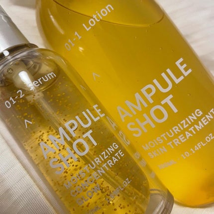 モイスチャーライジング コンセントレートグロウ セラム/AMPULE SHOT/美容液を使ったクチコミ(1枚目)