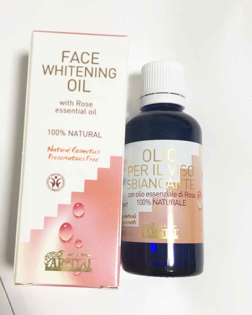 ブライトニング ローズ フェイスオイル/ARGITAL/フェイスオイルを使ったクチコミ(1枚目)