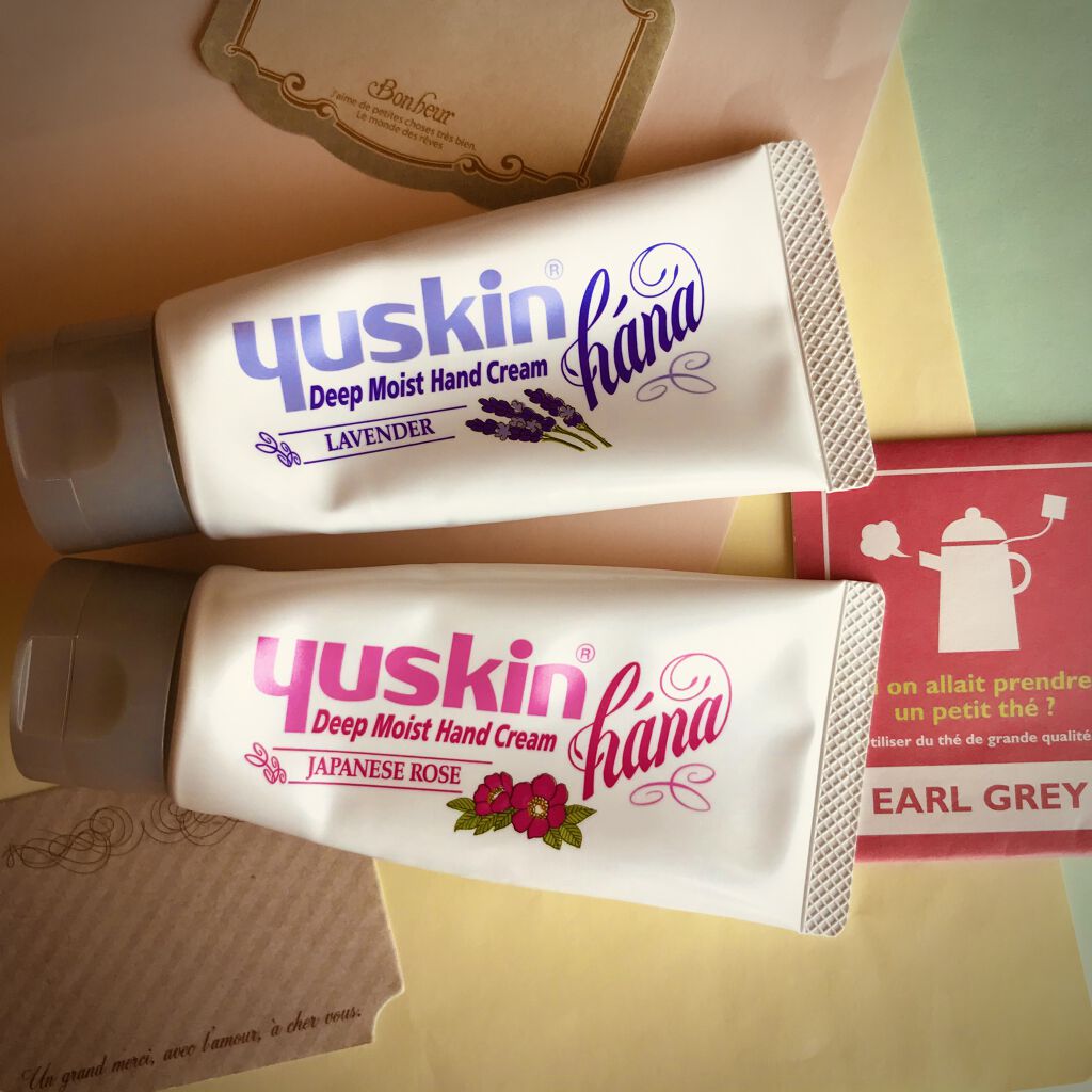 ハンドクリーム ジャパニーズローズ/ユースキンhana/ハンドクリームを使ったクチコミ（1枚目）