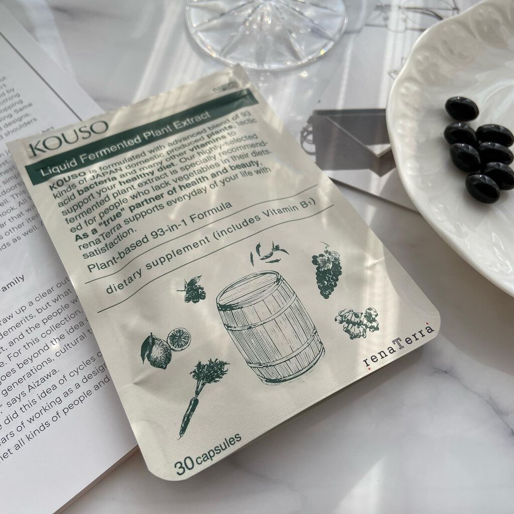 nagomi KOUSO 30粒/renaTerra/健康サプリメントを使ったクチコミ(3枚目)