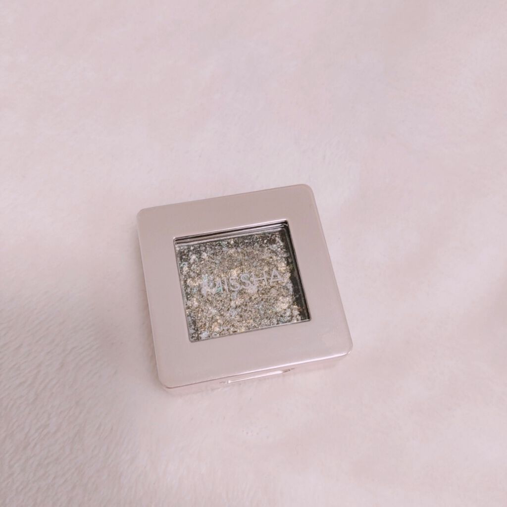 グリッタープリズム シャドウ/MISSHA/グリッターを使ったクチコミ(1枚目)