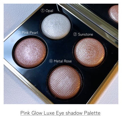 ピンク グロウ リュクス アイシャドウ パレット/BOBBI BROWN/アイシャドウパレットを使ったクチコミ(3枚目)