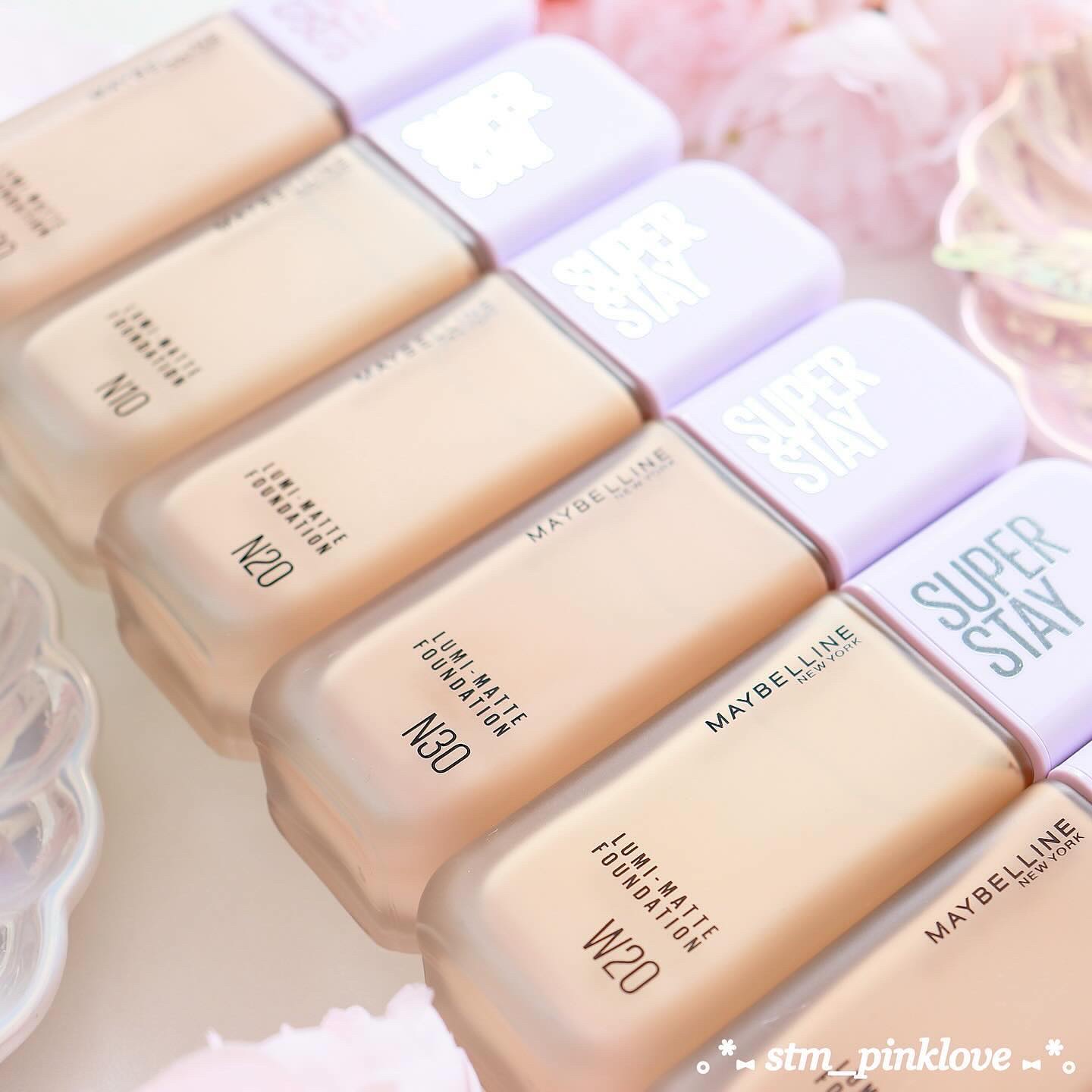 SPステイ ルミマット リキッド ファンデーション/MAYBELLINE NEW YORK/リキッドファンデーションを使ったクチコミ（3枚目）