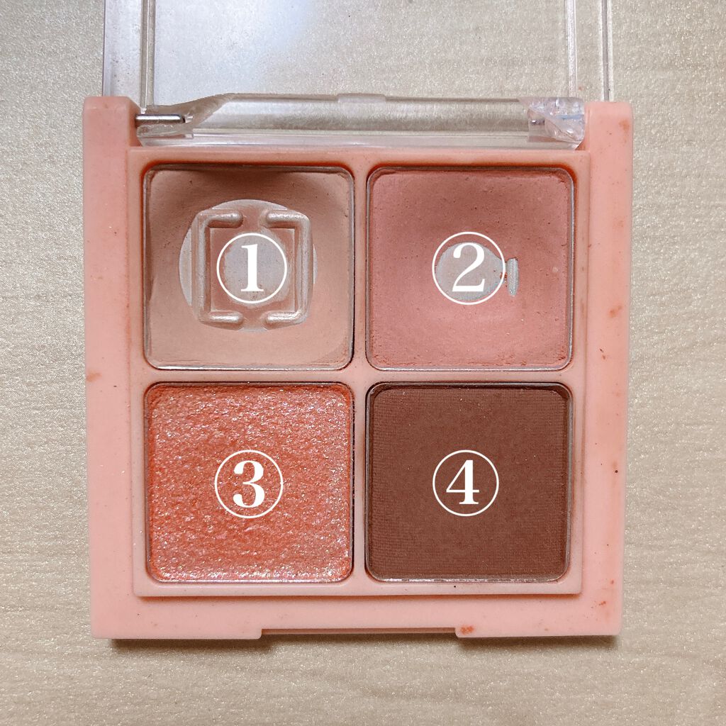 ベターザンアイズ/rom&nd/アイシャドウパレットを使ったクチコミ（2枚目）