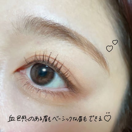 デザイニングアイブロウ3D(デュアルカラー)/KATE/パウダーアイブロウを使ったクチコミ(8枚目)