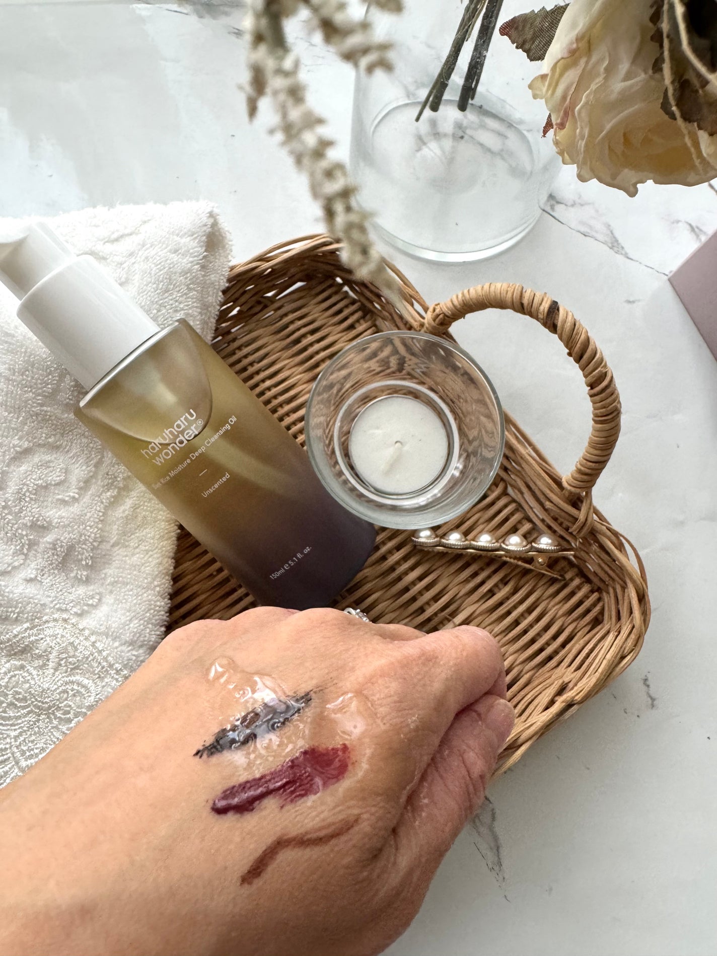 ブラックライス モイスチャー ディープクレンジングオイル/haruharu wonder/オイルクレンジングを使ったクチコミ(3枚目)