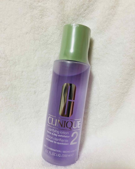 クラリファイング ローション 2/CLINIQUE/拭き取り化粧水を使ったクチコミ(1枚目)