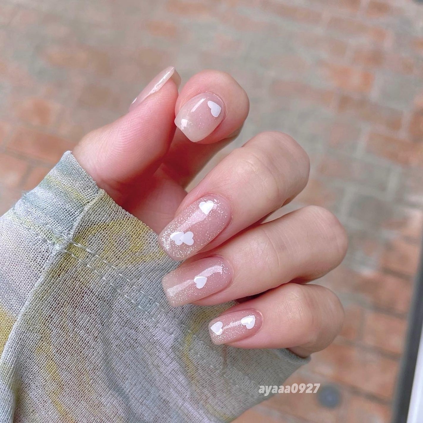 ayaaa0927 on LIPS 「𓂃𓂃𓂃𓂃5月,6月のᴍʏɴᴀɪʟ🫣シンプルおそろいにしましょ..」(1枚目)