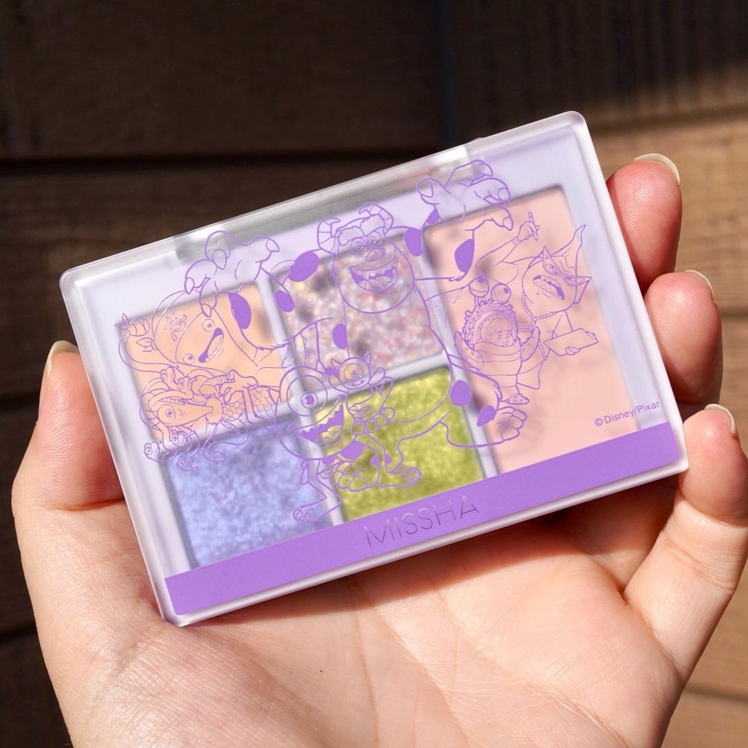 イージーフィルター シャドウパレット ディズニーシリーズ/MISSHA/アイシャドウパレットを使ったクチコミ(7枚目)