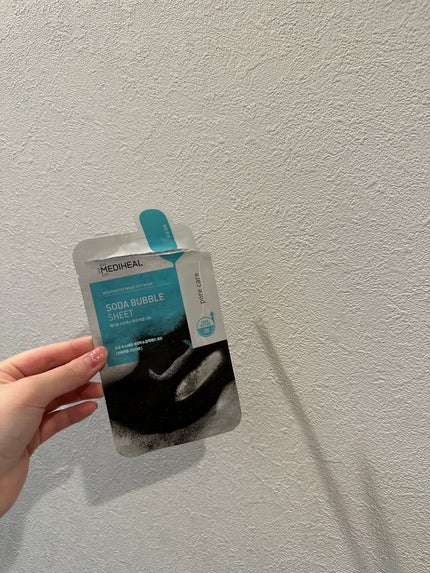 炭酸バブルシート/MEDIHEAL/シートマスク・パックを使ったクチコミ(1枚目)