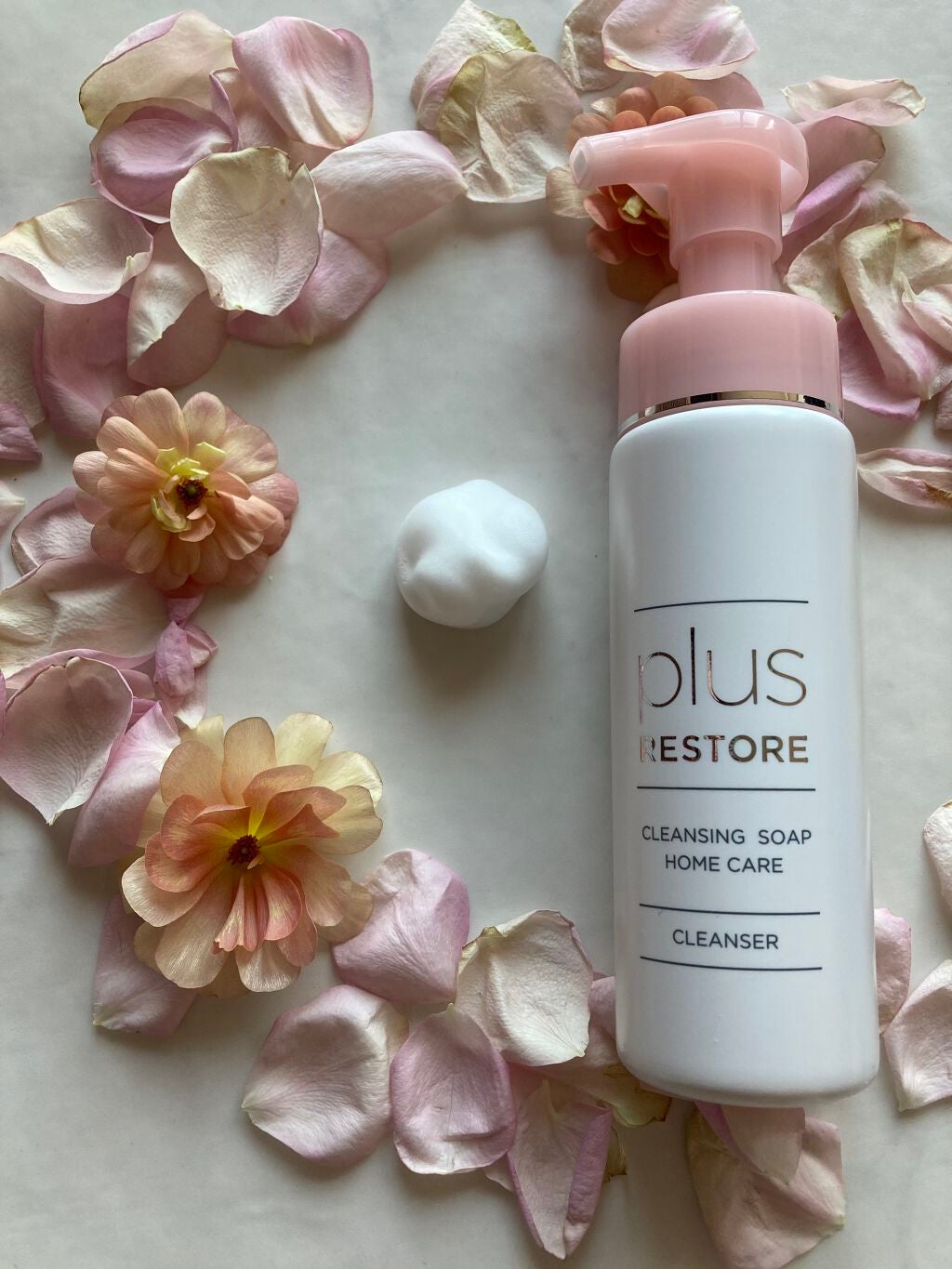 クレンジングソープ泡 ホームケア/PLUSRESTORE/泡洗顔を使ったクチコミ(2枚目)