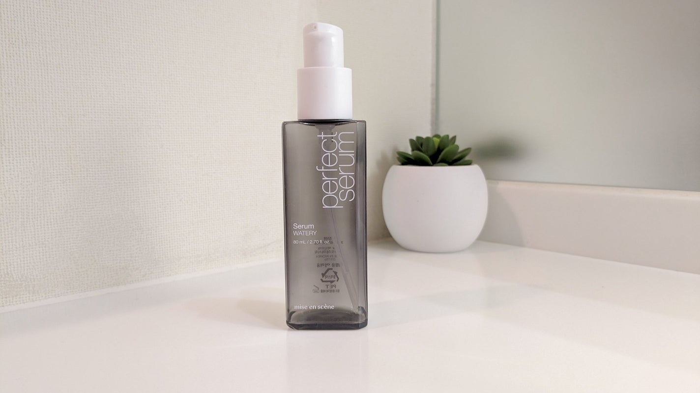 パーフェクトセラム ウォータリーセラム/miseenscene/ヘアオイルを使ったクチコミ(1枚目)