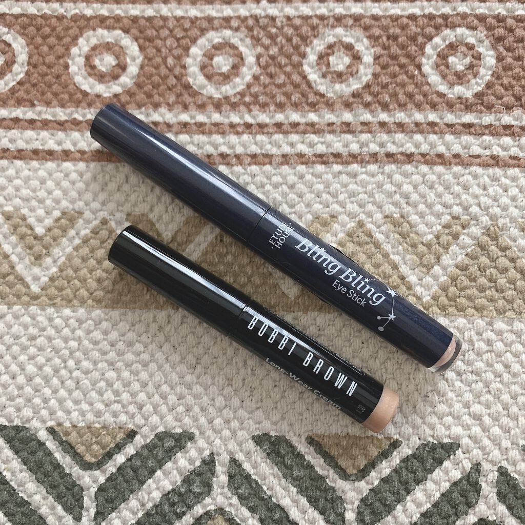 キラキラ アイシャドウ/ETUDE/スティックアイシャドウを使ったクチコミ（1枚目）