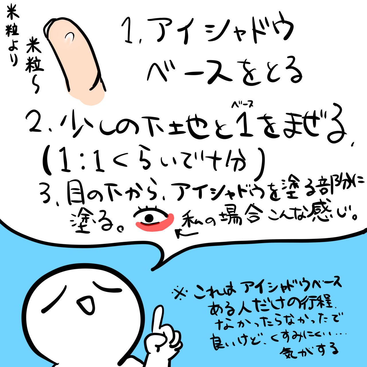 ラスティングマルチアイベース WP/キャンメイク/アイシャドウベースを使ったクチコミ(2枚目)