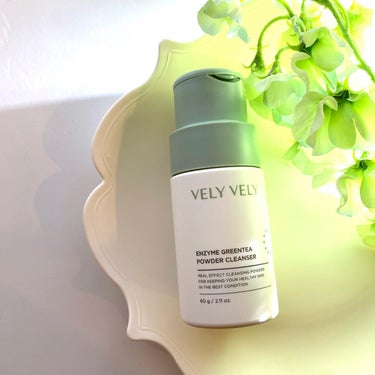 VELY VELY 酵素洗顔パウダーのクチコミ「｡.໒꒱°*

VELY VELY
ENZYME GREENTEA POWDER CLEANS.....」（2枚目）